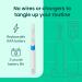 Buy Quip Sonic Toothbrush for Adults - Soft Bristle Timer Extra Brush Head & Travel Cover - Blue | International Shipping Available - Buy Online on GoSupps.com