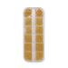 0.6mm Mini Small Nail Beads Stainless Steel Mini Small Stainless Steel Beads Nails Art Decorations Gun Grey Rose Gold Caviar DIY Tool Nail Studs Accessories Caviar Beads for Nails 6Size (Gold)