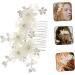 SKISUNO Side Comb Women Insert Comb Bridal Hair Accessories Bridal Hair Comb Wedding Bride Headwear Wedding Bride Headdress Women Hair Comb Accessories Bridal Headpiece Wedding Hair Comb - Buy Online on GoSupps.com