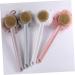 Healeved Double Sided Bath Brush Loofah Dish Sponge Set - 3 PCs | Body & Foot Exfoliating Scrubber | Shower & Back Scrubber Brushes - Buy Online on GoSupps.com