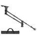 Neewer 70 inches/ 177Centimeters Carbon Fiber Jib Arm Camera Crane with 1/4 and 3/8-inch Quick Shoe Plate, Counter Weight for DSLR Video Cameras,Load up to 8 Kilograms/17.6 Pounds