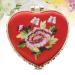 FOMIYES Mini Heart Pocket Makeup Mirror - 2-Sided Travel Mirror for Women & Girls in Red - Buy Online on GoSupps.com