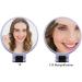 TBWHL 15x Magnifying Travel Handheld Makeup Mirror - Double-Sided, 360 Adjustable Cosmetic Hand Mirror - Round Purple - Buy Online on GoSupps.com