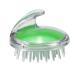 Hair head skin massage shampoo brush for hair growth-head-health bath shower brush-haired linen-massage-kamm beauty tool (green)