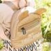 Childhome Children's Backpack - Water-Repellent 2 Compartments Removable Safety Buckle Ideal for School & Kindergarten - Beige - Buy Online on GoSupps.com