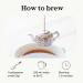 White Tea Organic White Peony 100g (50 Cups) | Bai Mu Dan Chinese White Tea | Pai Mu Tan Loose Leaf Tea REPLANTEA - Buy Online on GoSupps.com