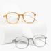 Buy SERONI Blue Light Blocking Glasses for Women & Men - Round TR90 Frame Anti-UV Ray Computer & Reading Glasses - Stylish Orange 51mm - Buy Online on GoSupps.com