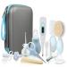 Baby Grooming Kit,Newborn Essentials Must Haves Safety Healthcare Set 15 in 1 for Boy or Girl Includes Hair Brush Comb Nail Clipper etc for Nursery Infant Travel Gifts,Keep Clean