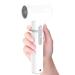 2021 Upgraded Cordless Hair Dryer White Rechargeable 3-Speed Hair Blow Dryer Cold/Warm/Hot Wind Handheld Wireless Hairdryer 2600mAh Separate Battery