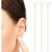 5-Piece Goose Feather Ear Pick & Cleaner Tool Set - Medium Size | AOVNA - Buy Online on GoSupps.com