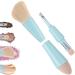 Multi-Tasker 4-in-1 Makeup Brush -Applicator Tool - Vegan & Travel-Friendly All-in-One Beauty Tool for On-the-Go Glam
