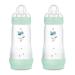 MAM Easy Start Anticolica baby bottle in a set of 2 with SkinSoftTM silicone teat 4+ months 320 ml