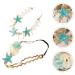 Lurrose Seashell Lace Hairbands - 2pcs Ocean Seashell Headbands for Women - Mermaid Hair Accessories - Buy Online on GoSupps.com