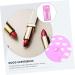FRCOLOR 4 Sets Lipstick & Lip Balm Filling Tray Kit - DIY Manual Filler with Spatula Perfect for Lip Balm Crafting - Purple PP - Buy Online on GoSupps.com
