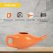 Porcelain Ceramic Neti Pot for Nasal Cleansing Sinus and Passages | Orange Colour - Buy Online on GoSupps.com