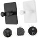 Cabilock 24-Piece Wall-Mounted Razor Holder - Waterproof Hooks & ABS Glue - Black & White Bath Organization - Buy Online on GoSupps.com