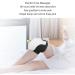 Electric Knee Massage Device - Hot Compress & Vibration for Stress Relief | Comfortable White Design - Buy Online on GoSupps.com