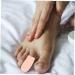 Healvian Silicone Toe Tubes Protector - 8 Pairs | Toe Separators, Hammer Straightener, Thumb Protector, Foot Orthotic | Toe Stretcher & Thumb Bandage - 6x3cm - Buy Online on GoSupps.com