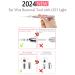 Buy Ear Wax Removal Tool with LED Light - Updated Safe Ear Cleaning Kit Non-Slip Design BPA Free - Two Pink - Buy Online on GoSupps.com