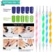 AIFAIFA 69Pcs Nail Art Kit for Beginners - Nail Brushes, Organizer, Tape Strips, Rhinestones, Glitters, Decals, Sequins, Sponge, Pen, Tweezers - Buy Online on GoSupps.com