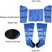Full Body Lymph Drainage Massager - Pressotherapy Massage for Circulation Muscle Relaxation & Slimming - Blue Beauty Instrument - Buy Online on GoSupps.com