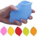 Digjobk Portable Travel Toothbrush Cup - Silicone Water Mug Maple Leaf Design Personalized Red Oral Holder - Buy Online on GoSupps.com