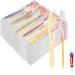 Disposable toothbrushes with toothpaste and comb for houseless individually packaged suitable for hotel Air BNB shelter houseless nursing home charity 50 pieces