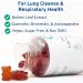 Mullein Leaf Lung Detox Gummies - 1000 mg Mullein Extract for Smokers | Lung Cleanse Mucus Relief & Detox | International Shipping Available - Buy Online on GoSupps.com