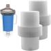 Lot de 2 adaptateurs de tuyau de piscine multifonctionnels en ABS pour pompes filtres tuyaux de maintenance - Buy Online on GoSupps.com