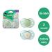 Tommee Tippee Night Time Glow in the Dark Pacifiers 18-36m - BPA-Free, Symmetrical Design, Includes Sterilizer Box - 2 Count - Buy Online on GoSupps.com