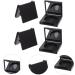 FRCOLOR 12 Pcs Blush Box Eyeshadow Box Eyeshadow Cases Clear Makeup Organizer Makeup Pallets Plastic 5x5cmx3pcs Blackx3pcs - Buy Online on GoSupps.com