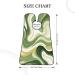 Shop Abstract Wavy Swirl Beard Bib - Boho Marble Hair Catcher & Non-Stick Grooming Cloth | Perfect Grooming Gifts for Men - International Shipping Available - Buy Online on GoSupps.com