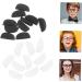 Goohochy 10 Pairs Soft Silicone Nasal Pads - Anti-Nose Pillow Self-Adhesive Glasses Nose Pads for Comfort & Support - Buy Online on GoSupps.com