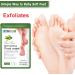 CGBOOM 5 pairs Peeling foot masks foot masks caring calluses and dead skin removal foot mask antiaging exfoliating foot peeling spa for women and men classic tea tree oil - Buy Online on GoSupps.com