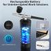 watera Airbrush Kit 30PSI Cordless Rechargeable High-Pressure Non-Clogging Air BrushGun for Nail Art Painting Cake Decor Black Easy Install - Buy Online on GoSupps.com