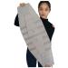 Back Brace 32cm Extra-Wide Design Lumbar Support Belt Men Women Waist Support Band For Lower Back Pain Relief Lightweight Lumbar Brace For Daily Activity (Color : Gray Size : X-Large) X-Large Gray