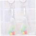 FRCOLOR 5pcs Mesh Soap Bags | Travel Soap Holder & Saver | Cellophane Pouch for Shower & Cleaning | 8x24cm - Buy Online on GoSupps.com