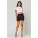 Conceited High Waisted Flowy Shorts with Pockets, 4-Way Stretch - 4 Inseam Harem Style for Women (Fleur S-M) - Buy Online on GoSupps.com