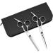 Professional Hair Cutting Scissors Set | 10 PCS Stainless Steel Kit for Home Salon & Barber - Buy Online on GoSupps.com