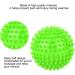 Spiky Massage Ball & Plastic Roller for Plantar Fasciitis | L-Green Fitness Tool for Trigger Point Relief - Buy Online on GoSupps.com