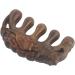 Massage Comb | Wooden Scalp & Head Massage Device | Relaxation Tool for Neck Shoulder & Hand | Green Sandalwood Wide Tooth Comb - Buy Online on GoSupps.com