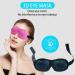 Upgraded 3D Contoured 100% Blackout Eye Mask for Sleeping | Lightweight & Comfortable with PU Ear Plugs | Adjustable Strap | Extra Soft Eye Shades for Women, Men, Travel, Naps - Pink & Grey - Buy Online on GoSupps.com
