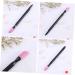 rubber cuticle pusher for nails nail art pusher rubber nail sticks cuticle file stick cuticle remover tool cuticle nail cuticle pusher plastic manicure nippers care slicer - Buy Online on GoSupps.com
