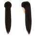 Fine Horseplay Extensions - Dark Brown 70cm Drawstring Ponytail Hair Extensions for Women - Synthetic Long Straight Braid - Buy Online on GoSupps.com