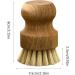 Multi Purpose Dish Brush Household Fiber Scrub Brush (Pack of 3) Bristles Cleans Cookware and More Multi-color - Buy Online on GoSupps.com