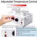 Double Wax Warmer Professional | Electric Hair Removal Heater | Adjustable Temperature | SPA Equipment with 140 Wooden Sticks - Buy Online on GoSupps.com