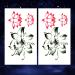 Oottati Small Cute Lotus Flower Temporary Tattoo Set - Pack of 2 - Buy Online on GoSupps.com