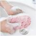 2Pcs Soft Bath Sponge Brush - Massage & Moisturizing Dead Skin Remover - Spa Foam Shower Scrubber with Rope Holder - Buy Online on GoSupps.com