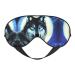 Wolf Under Moon Eye mask Soft Elastic and Adjustable Nighttime Comfort Sleeping mask Suitable for Both Men and Women