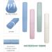 4 Pack Toothbrush Travel Cases - Portable & Breathable Holders for Travel, Camping, School | SietDESEO - Buy Online on GoSupps.com
